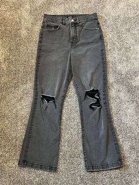 Express 90s Bootcut High Rise Jeans Black Size 4S